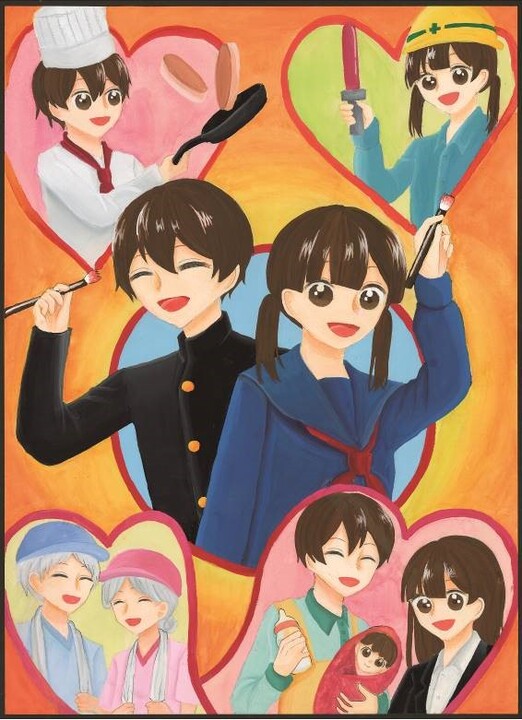 入選 沖原 里沙さん 入選 沖原 里沙さん