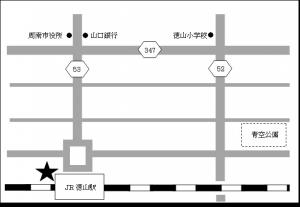 JR徳山駅の地図