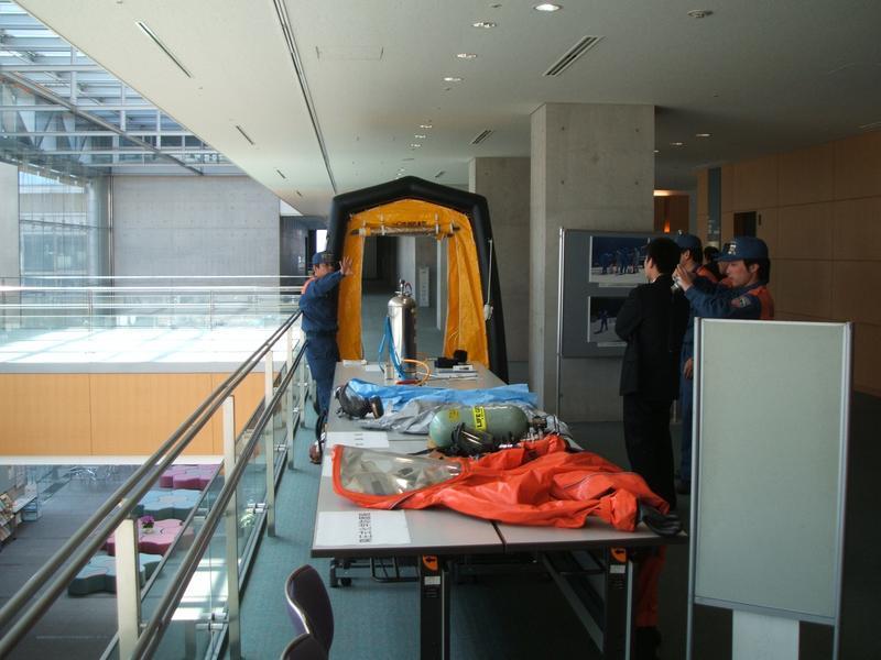 資機材展示の画像1