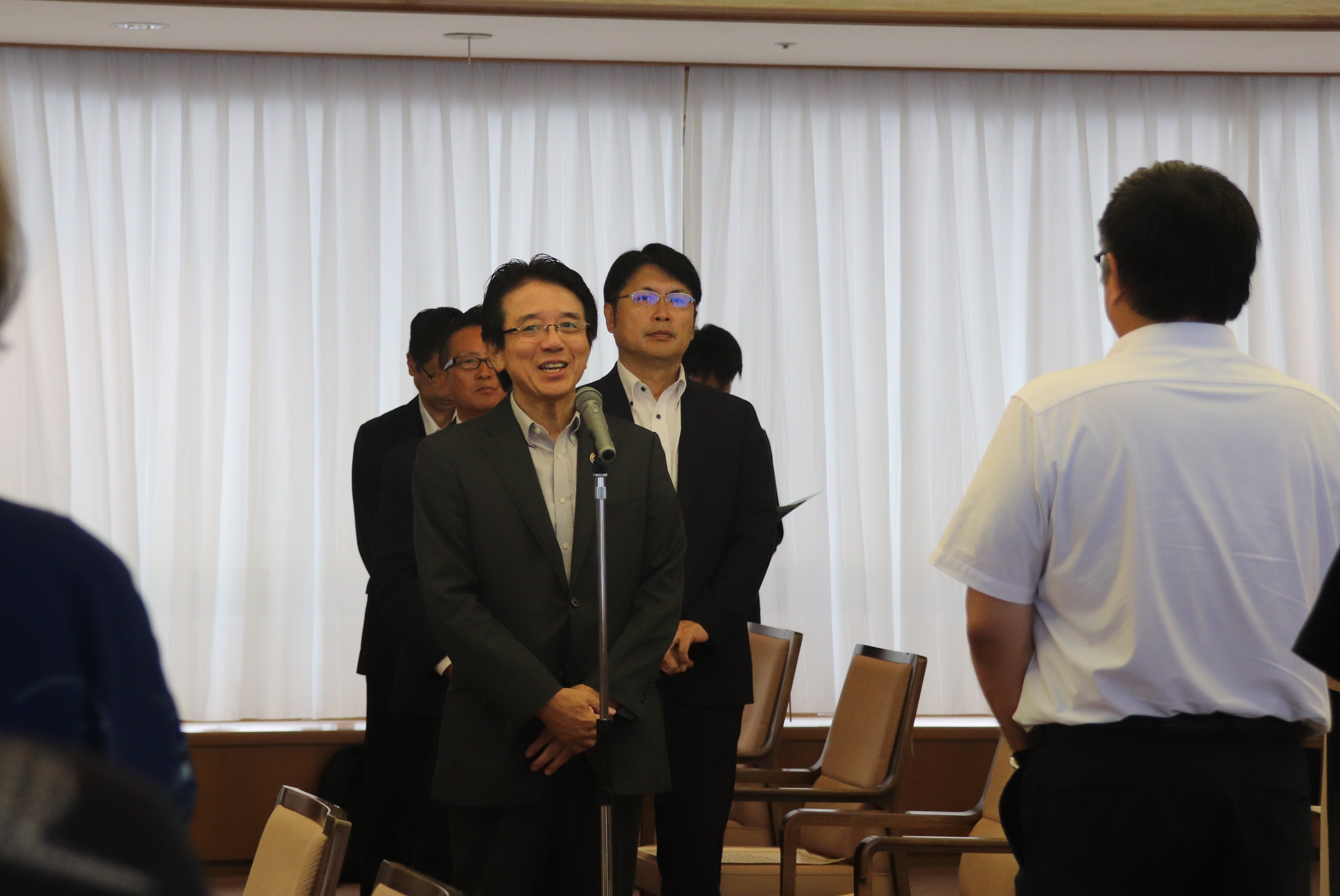 寄附者代表あいさつ