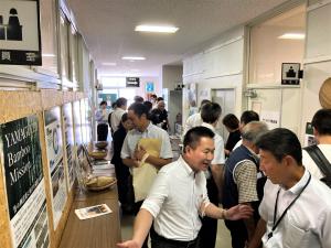 ミニ展示会・交流会の様子