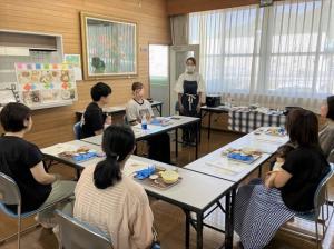 離乳食教室の様子