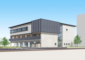 東部地域産業振興センター(仮称)の外観イメージ　その2