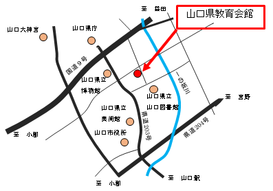 教育会館地図