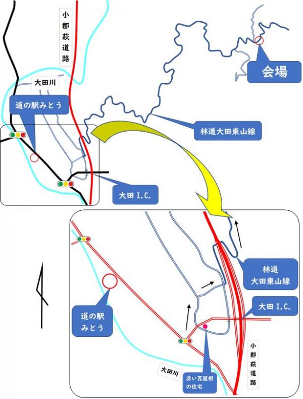 会場位置図