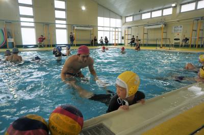 体験会　生徒指導場面