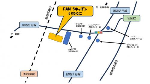 会場および周辺の地図