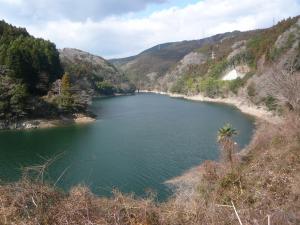 菅野ダム貯水池状況