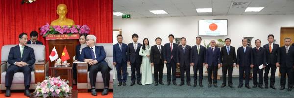 ロイ書記長を表敬訪問