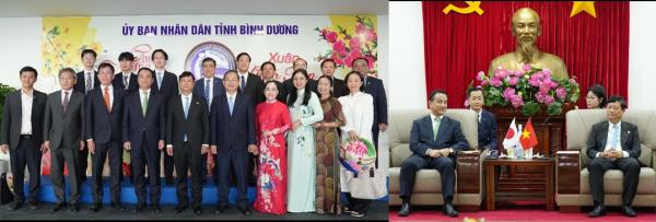 ミン委員長を表敬訪問