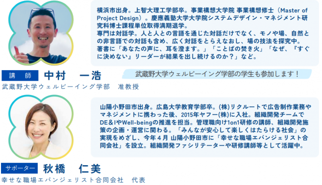 しあわせ会議講師陣