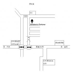 ジェラテリア位置図