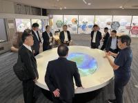 伊豆半島ジオパークミュージアムを視察