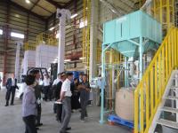 やまぐち国産飼料用トウモロコシ高度利用化センターを視察