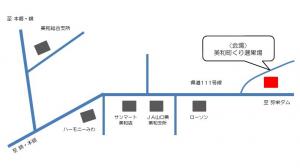岸根ぐり出荷式会場地図