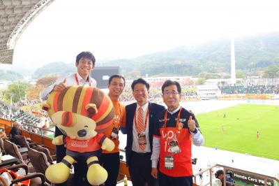 レノファ山口ＦＣ応援