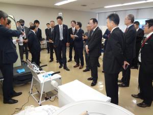 宇部総合庁舎を視察