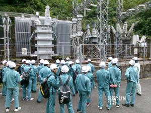発電所見学２