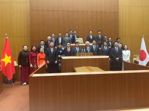 ベトナム・ホーチミン市訪問団の議長表敬訪問