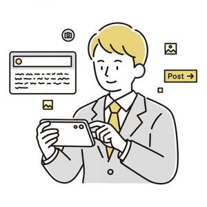 SNSを使っている人