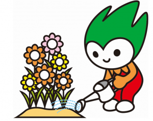 ちょるる　はないっぱいのイラスト