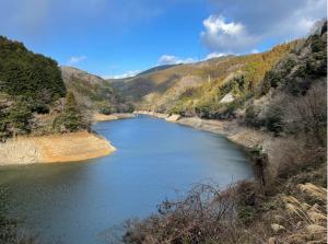 （菅野ダム状況　令和8年1月8日）