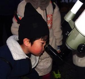 冬の天体観察教室