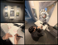 「GO!ME!」展での展示③