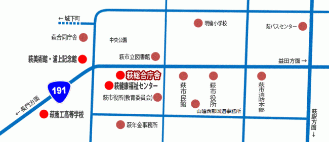 周辺略図の画像
