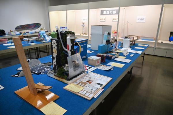 昨年度の科学作品展の写真です。