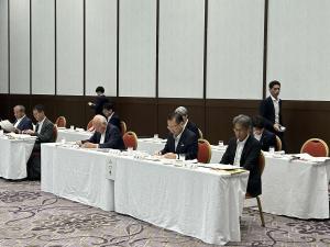 中国五県議会正副議長会議の様子