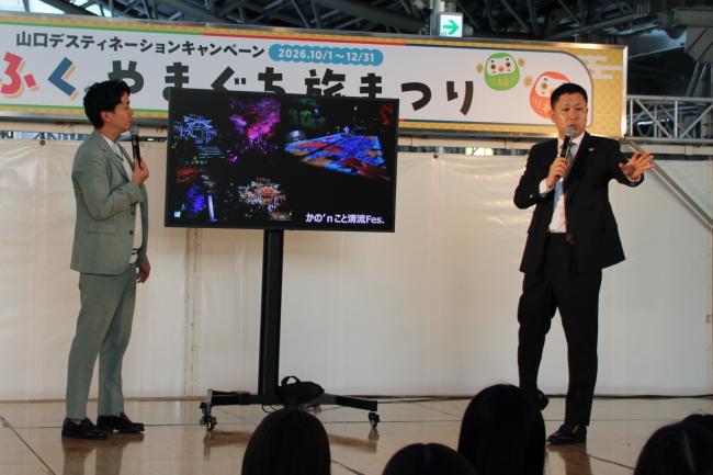 渡辺銀次さんのステージ出演の様子②