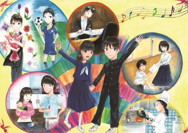 入選 西村 優那さん 入選 西村 優那さん