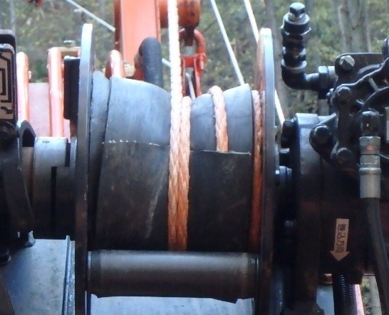 写真3 繊維ロープ 繊維ロープ