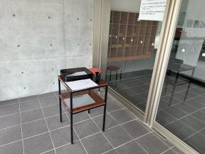 配布台
