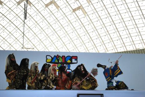 伝統芸能披露（山代白羽神楽保存会）