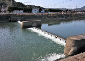 厚狭川潮止堰