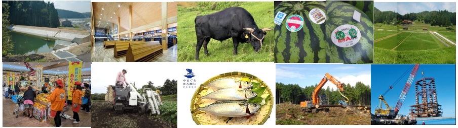 農林水産事務所の様々な業務の写真